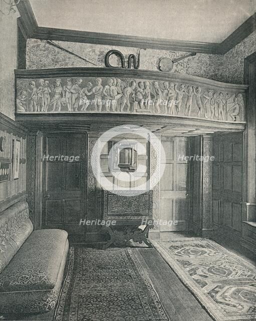 'Music Gallery with sculpture', c1893. Creator: Unknown.