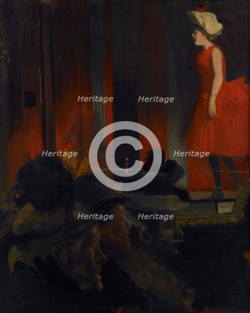 Music hall, 1888-1889. Creator: Sickert, Walter Richard (1860-1942).
