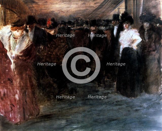 'Music-Hall', 1895-1896. Artist: Jean Louis Forain