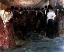 Music-Hall 1895-1896. Artist: Jean Louis Forain