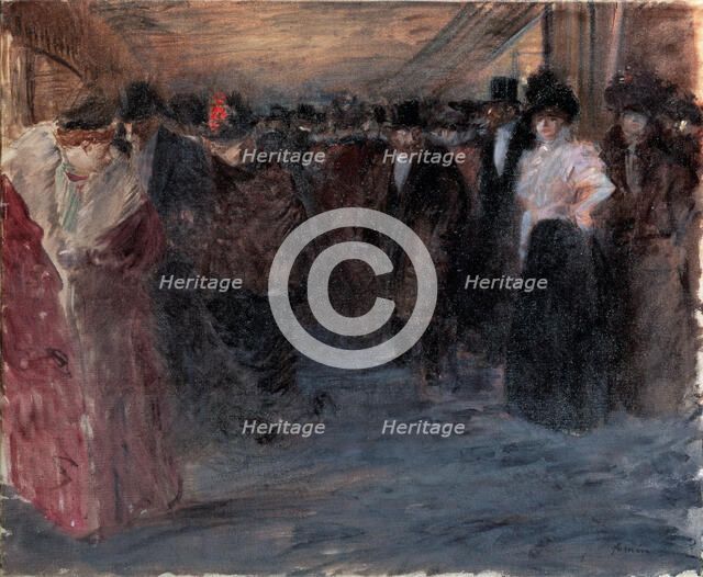 'Music Hall', 1890s.  Artist: Jean Louis Forain