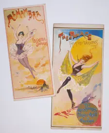 Music hall posters, c1900. Creator: Unknown