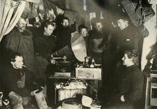Music in the Hut c1908, (1909)