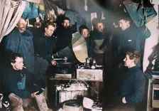 Music in the Hut c1908, (1909). Creator: Unknown
