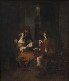 Music Lesson, 1655. Creator: Gerbrand van den Eeckhout