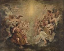 Music making angels, c1626