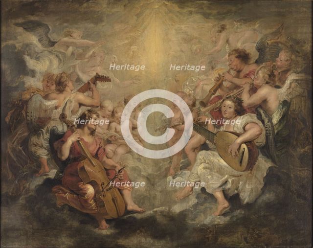 Music making angels, c1626.