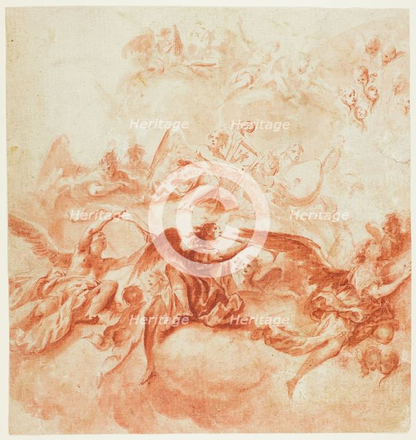 Music-Making Angels, n.d. Creator: Vittorio Bigari.