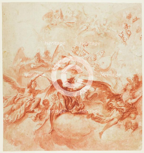 Music-Making Angels, n.d. Creator: Vittorio Bigari.