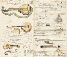 Music manuscript "From Miners Music", ca 1760. Creator: Anonymous