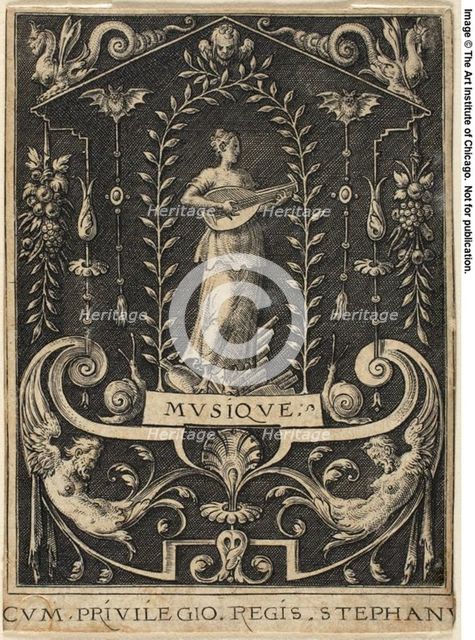 Music, n.d. Creator: Etienne Delaune.