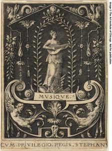 Music, n.d. Creator: Etienne Delaune