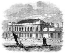 Music Saloon recently erected at Scarborough, 1858. Creator: Unknown