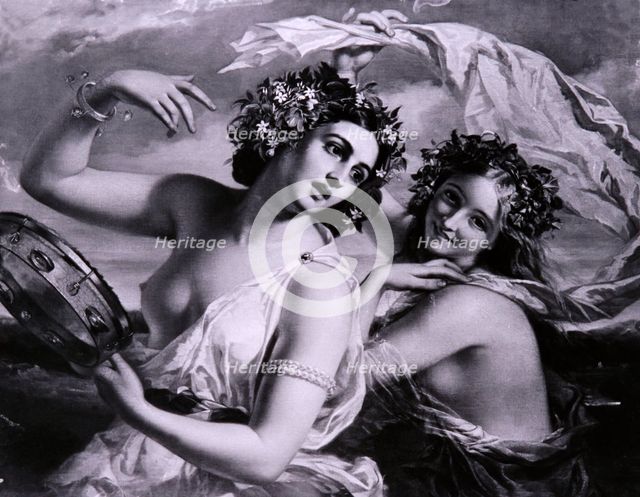 'Music Shall Play Wherever They Go', 1849. Artist: Willes Maddox