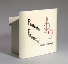 Music stand for the Panama Francis Savoy Sultans, ca. 1974. Creator: Humes & Berg Manufacturing Co.