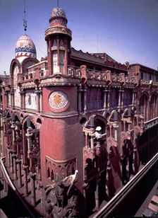 Music Palace, designed by architect Lluis Domenech i Montaner (1850 - 1924)