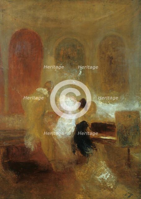 'Music Party, East Cowes Castle', c1835. Artist: JMW Turner