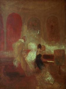 Music Party, East Cowes Castle Isle of Wight, 1835. Artist: JMW Turner