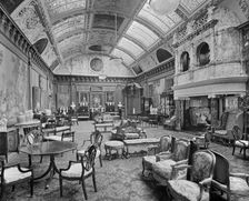 Music room, Thornton Manor, Thornton Hough, near Port Sunlight, Merseyside, 1903. Artist: Henry Bedford Lemere