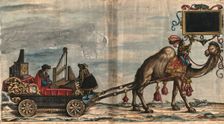 Music Regal and Positive (The Triumphal Procession of the Emperor Maximilian I), 1517-1518. Creator: Burgkmair, Hans, the Elder (1473-1531)