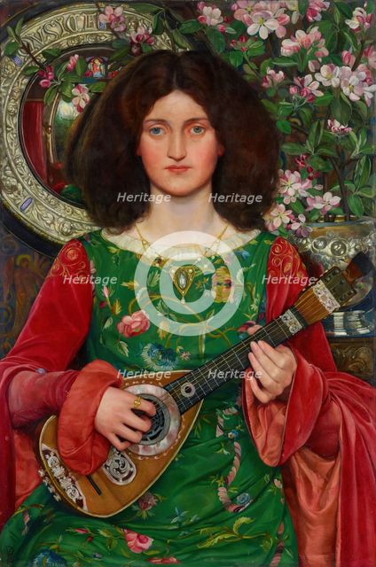 Musica (Melody), 1895-1897. Creator: Kate Elizabeth Bunce.