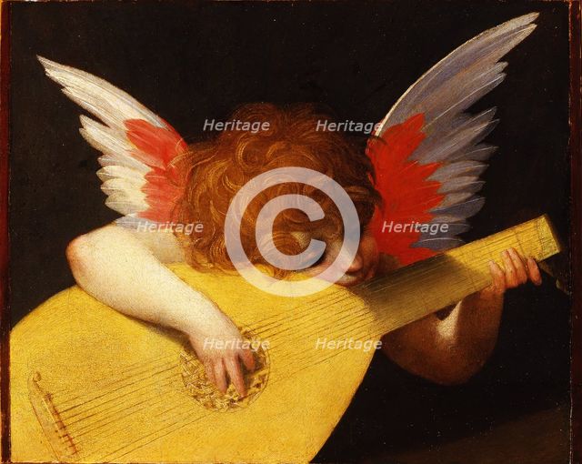 Musical Angel, 1521. Artist: Rosso Fiorentino (1495-1540)