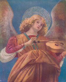 Musical Angel with Violin (fresco) c15th century. Artist: Melozzo da Forli