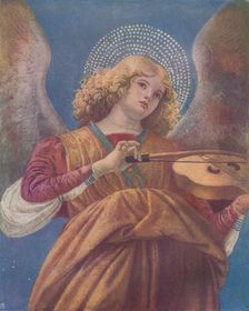 Musical Angel with Violin (fresco) c15th century. Artist: Melozzo da Forli