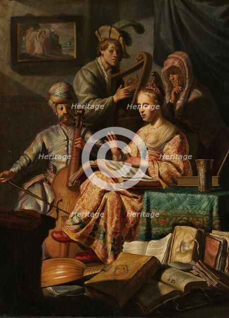 Musical Company, 1626. Creator: Rembrandt Harmensz van Rijn.