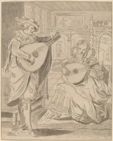 Musical Company, 1772, published 1774. Creator: Bernhard Schreuder