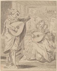 Musical Company, 1772, published 1774. Creator: Bernhard Schreuder
