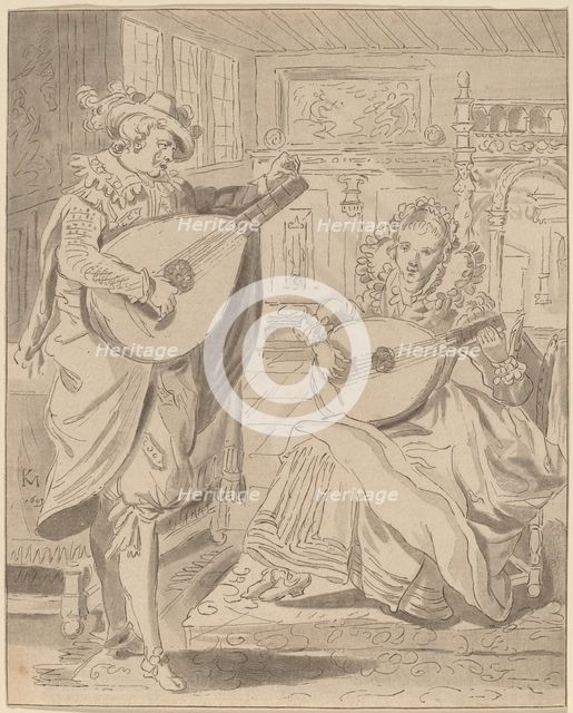 Musical Company, 1772, published 1774. Creator: Bernhard Schreuder.