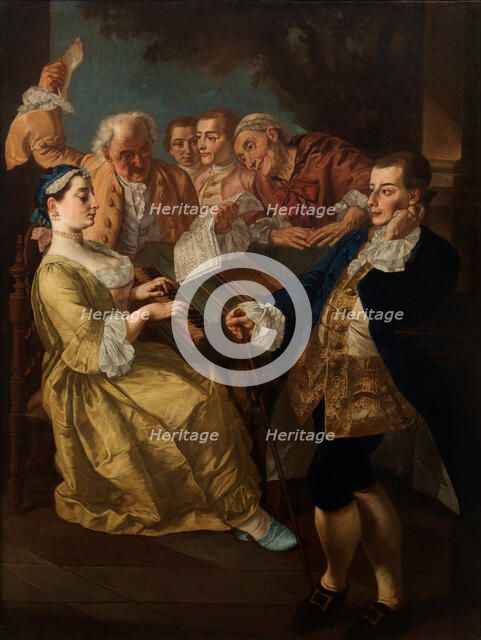 Musical Entertainment, c1752. Creator: Traversi, Gaspare (1732-1769).