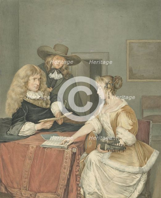 Musical group, 1806. Creator: Jacob Willemsz. de Vos.