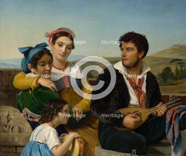Musical Group, 1821. Creator: Francois-Joseph Navez.