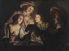 Musical Group by Candlelight, 1623. Creator: Gerrit van Honthorst