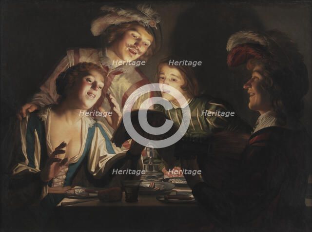 Musical Group by Candlelight, 1623. Creator: Gerrit van Honthorst.