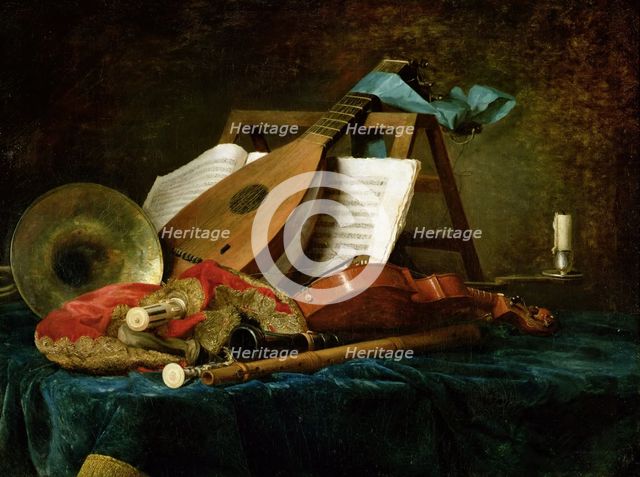 Musical instruments, 1770.