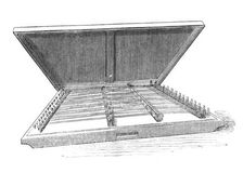 Musical Instruments in the South Kensington Museum: Yang-kin, or Chinese Dulcimer, 1870. Creator: Unknown