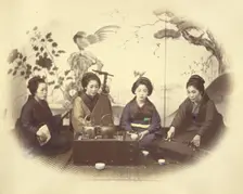 Musical Party, 1866-1867. Creator: Felice Beato