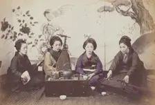 Musical Party, 1868. Creator: Felice Beato
