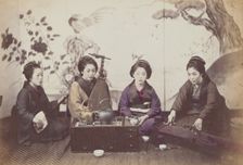 Musical Party, 1868. Creator: Felice Beato