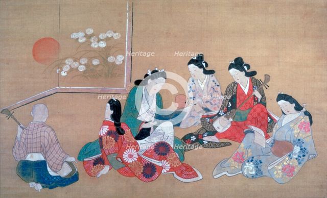 'Musical Party', c1690. Artist: Hishikawa Moronobu