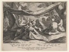 Musical Party in the Open Air, late 16th-early 17th century. Creator: Cornelis Galle I