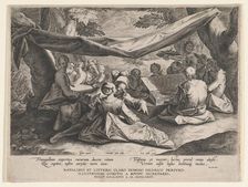 Musical Party in the Open Air, late 16th-early 17th century. Creator: Cornelis Galle I