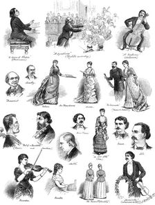 Musical Recollections of St. James's Hall, 1883. Creator: Unknown