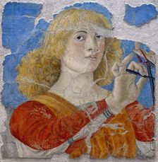Musician angel, c1480