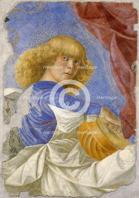 Musician angel, c1480.