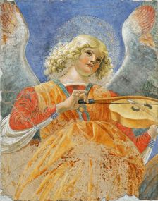 Musician angel, c1480