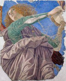 Musician angel, c1480